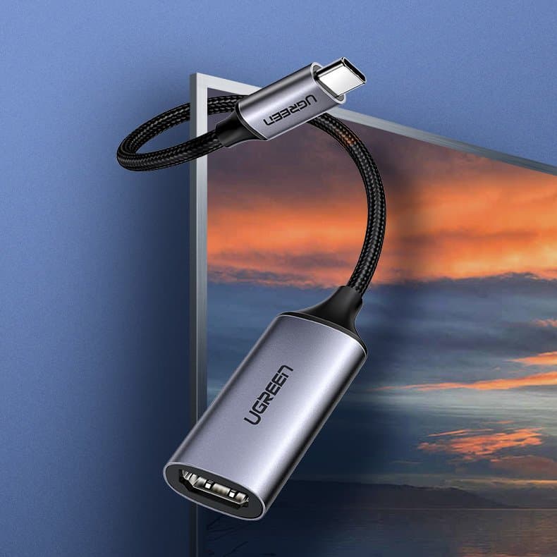 Ugreen USB-C na HDMI 2.0 adapter 4K@60Hz - siv 2