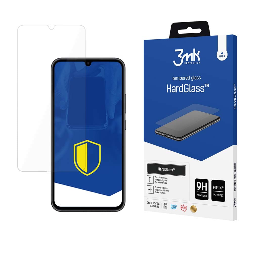 3mk HardGlass™ kaljeno steklo 9H za Samsung Galaxy A34 5G