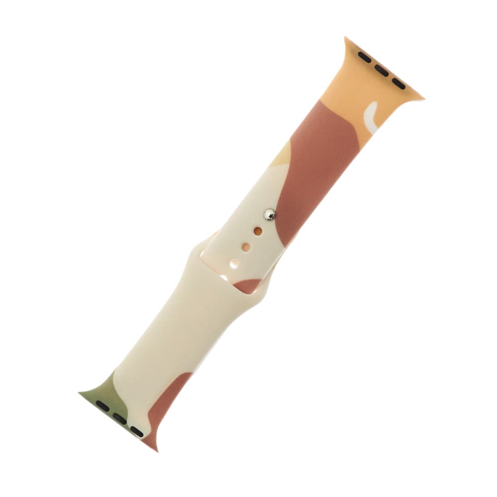 Silikonski pašček Moro za Apple Watch 42/44/45/49 mm - Vzorec 1