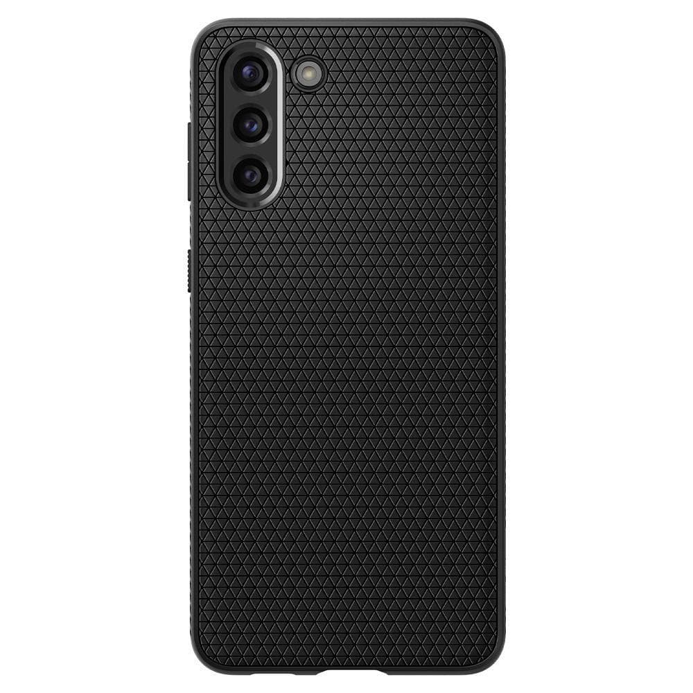 Spigen Liquid Air ovitek za Samsung Galaxy S21 - Mat črna 3