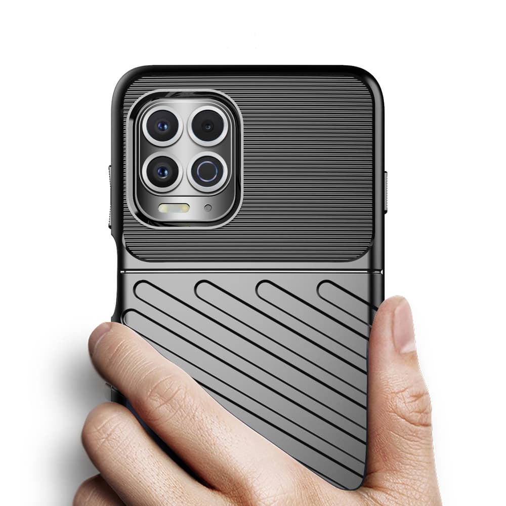 Thunder Case ovitek za Motorola Moto G100 / Edge S - črn 3