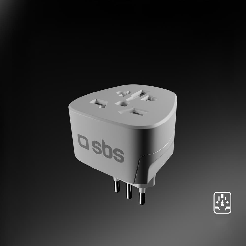 SBS IT potovalni adapter (bel) 4