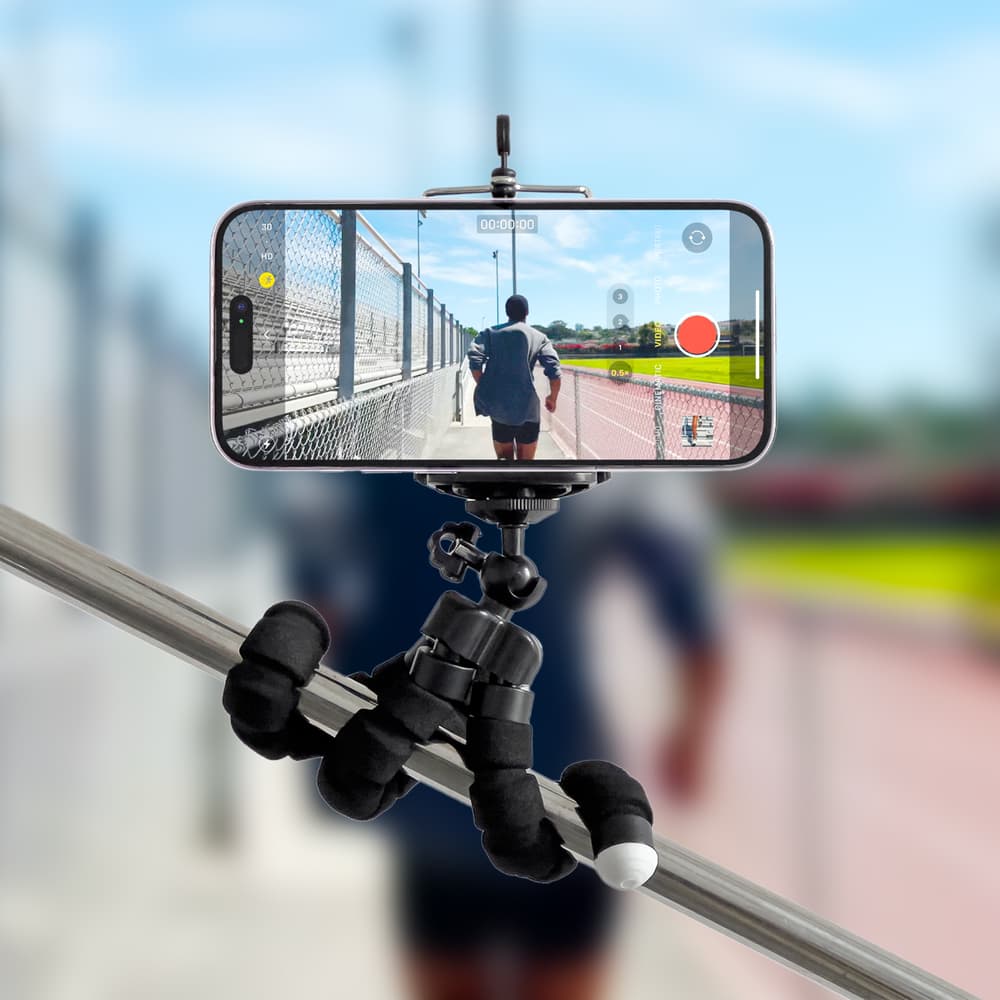 Hurtel elastični tripod za telefon in selfie kamero 5