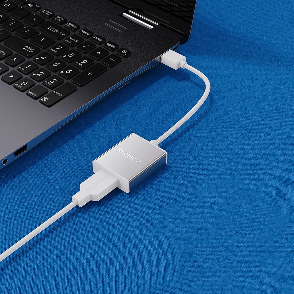 Orico UTH USB-A 3.0 na HDMI adapter, srebrn 6