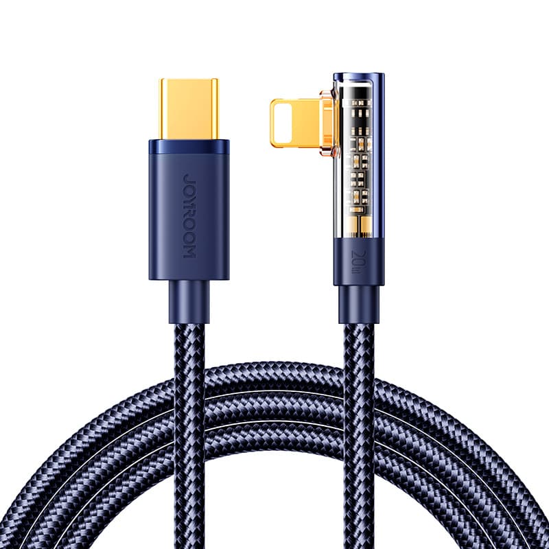 Joyroom Gaming kabel Lightning (kotni) / USB-C 20W, 1.2 m - modra