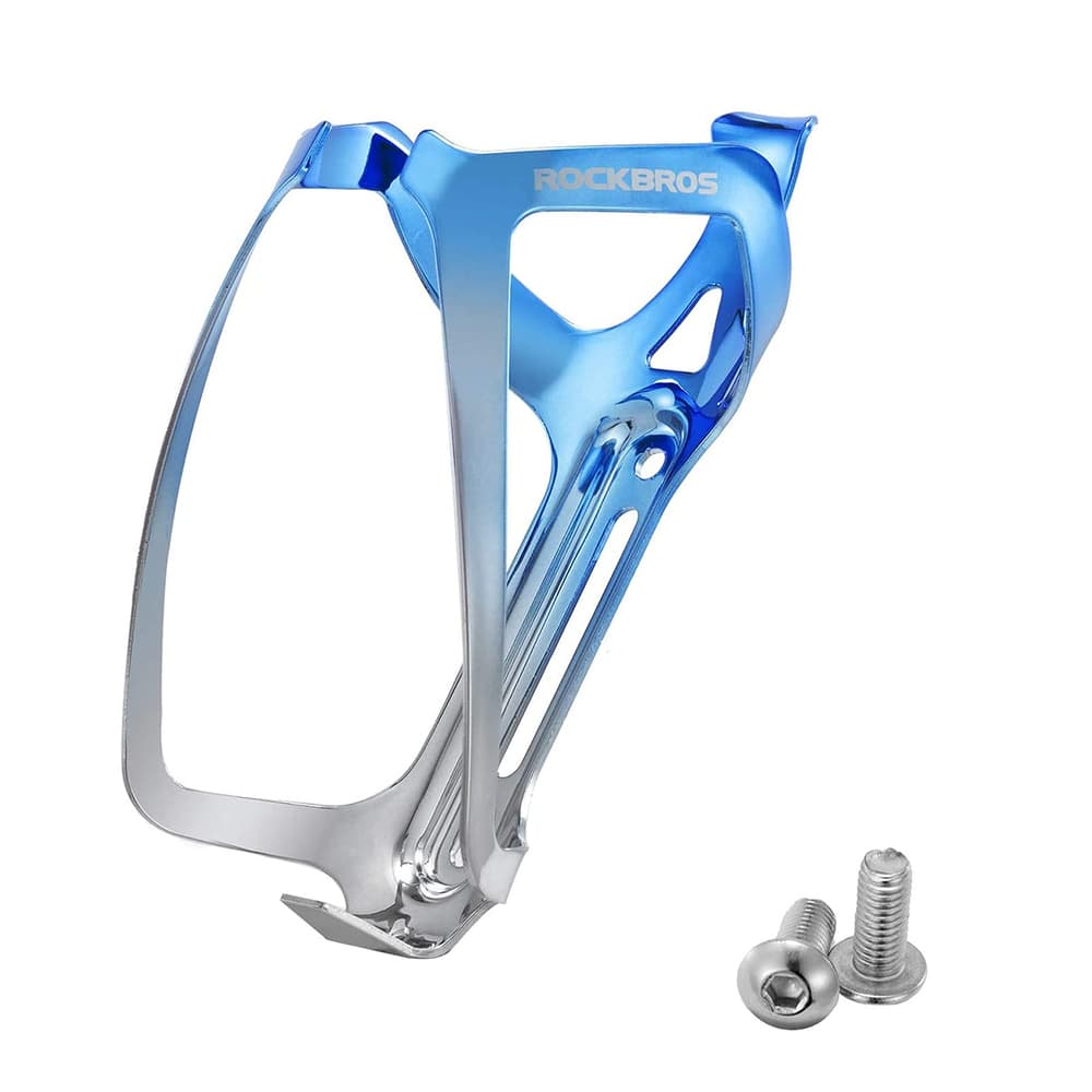 Rockbros RKL02 Aluminijast nosilec za bidon - modra/srebrna
