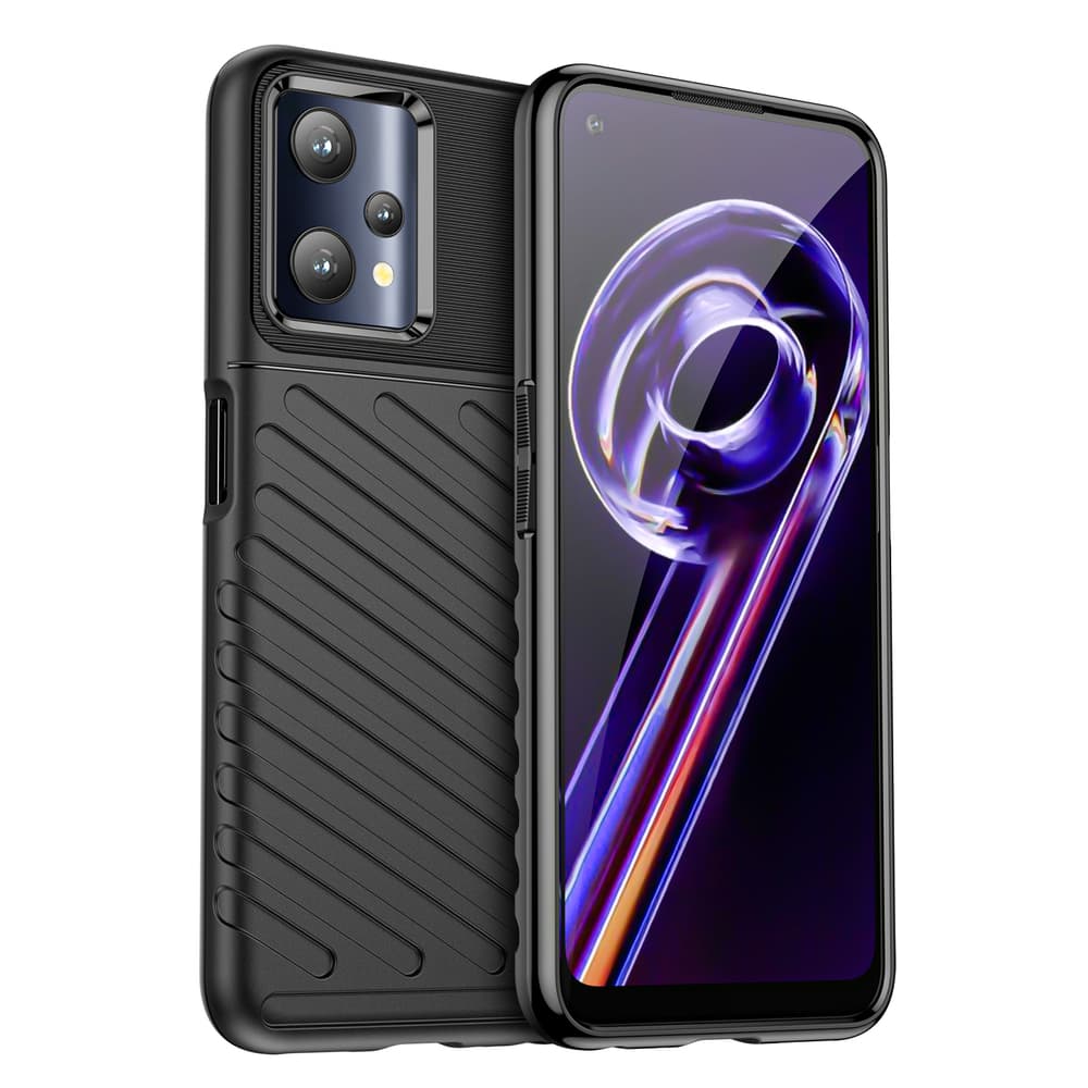 Thunder Case ovitek za Realme 9 Pro - črn