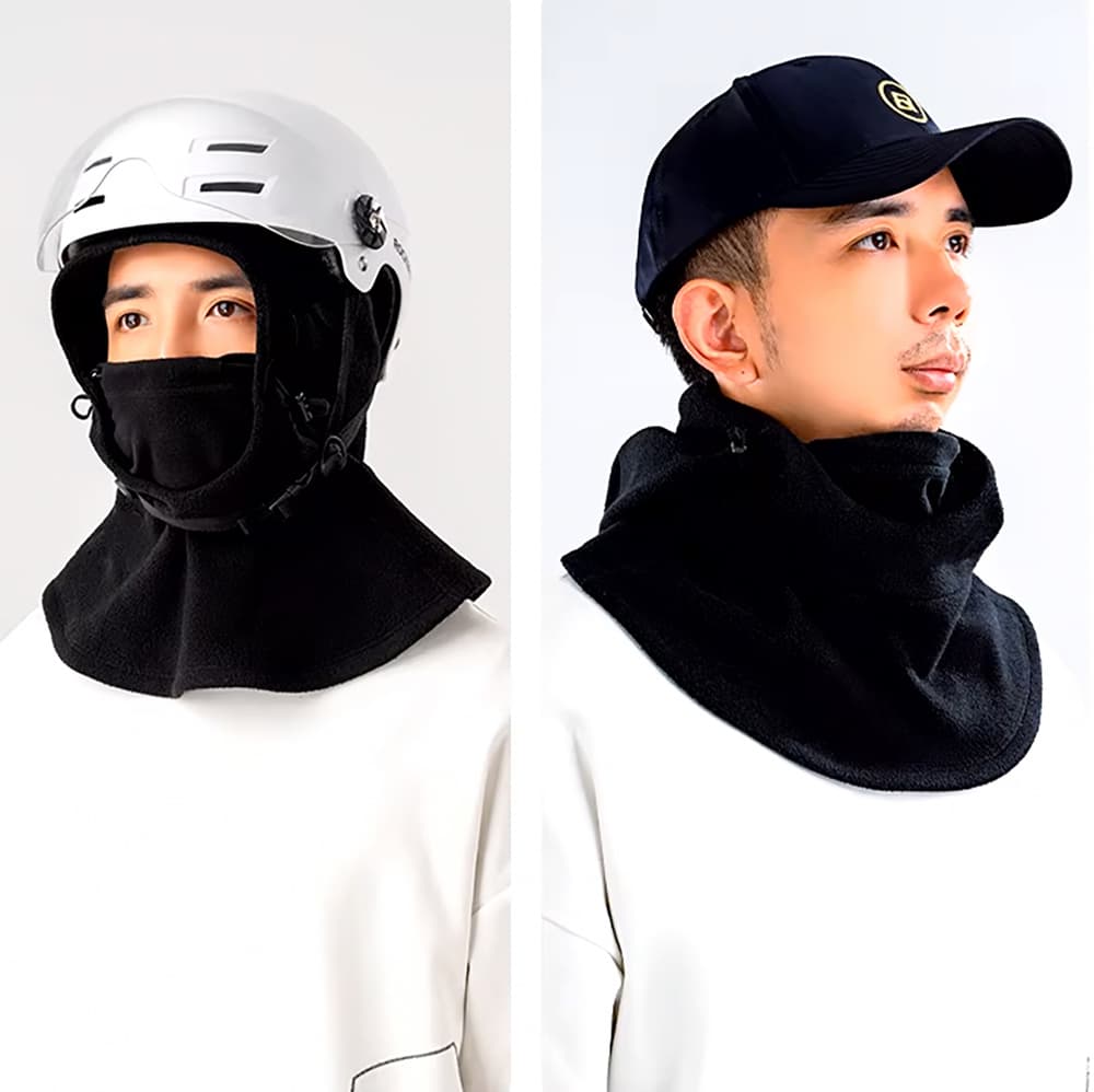 Rockbros YPP034 windproof športna balaklava - črna 2
