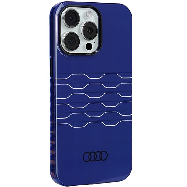 Audi IML MagSafe ovitek za iPhone 15 Pro Max - modra 6