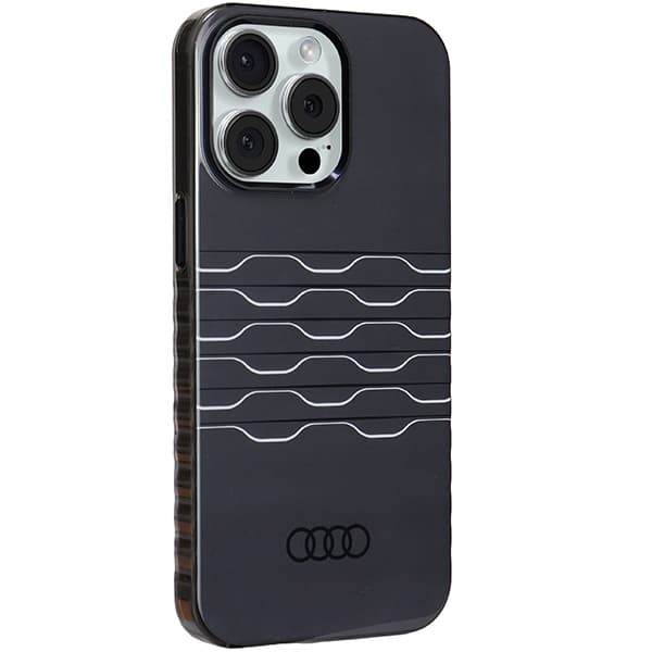 Audi IML MagSafe ovitek za iPhone 15 Pro Max - črn 6