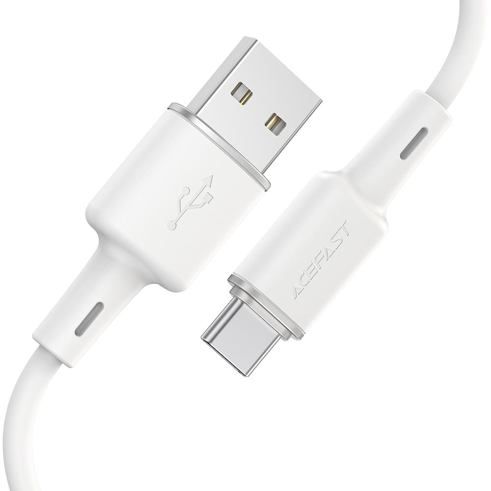 Acefast USB-C kabel 1.2m, 3A, bel (C2-04) 7