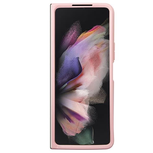 Ovitek Guess Glitter Script za Samsung Galaxy Z Fold 5 - roza 4