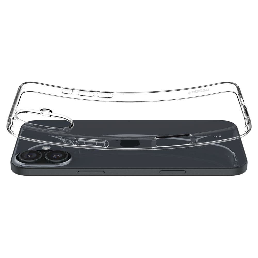 Spigen Liquid Crystal ovitek za iPhone 16 Plus - Prozoren 2