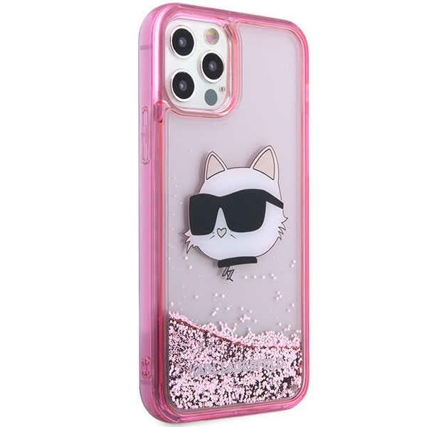 Karl Lagerfeld KLHCP12MLNCHCP iPhone 12/12 Pro roza, ovitek 4