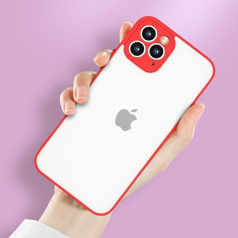 Hurtel Milky Case ovitek za Xiaomi Redmi Note 10 / Note 10S, rdeč 8