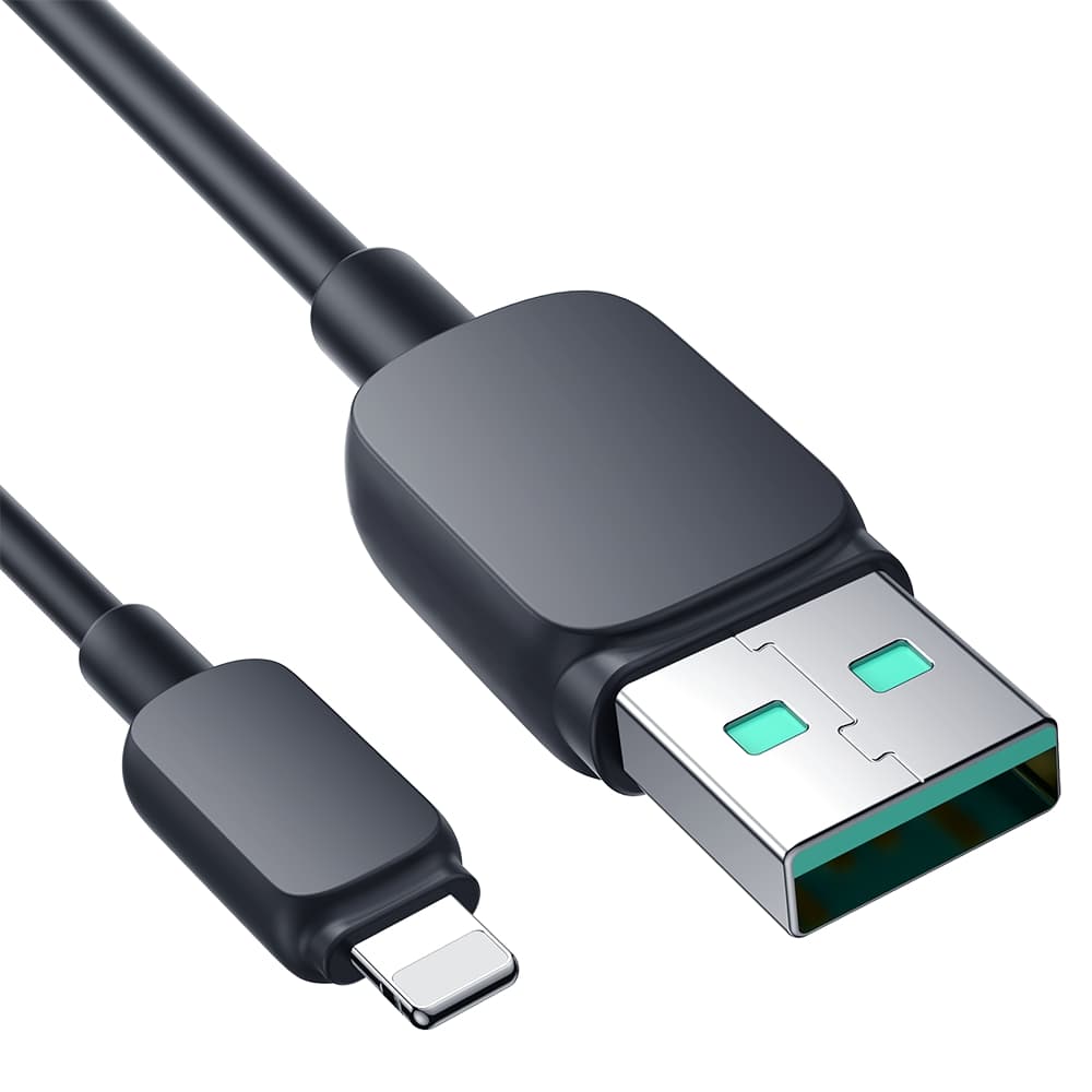 Joyroom A14 Lightning / USB-A 2.4A kabel 1.2m - črn 2