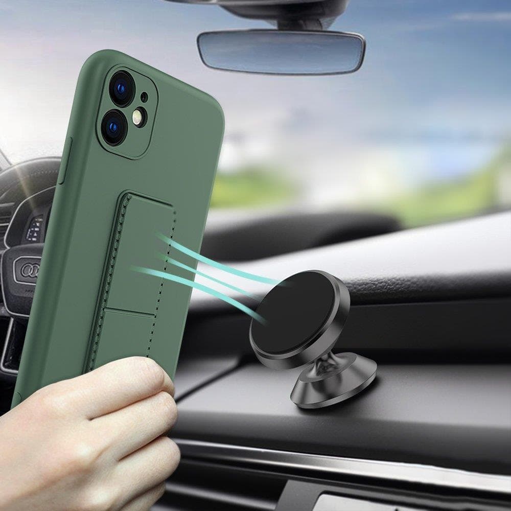 Wozinsky Kickstand ovitek za Xiaomi Redmi 10X 4G / Note 9, črn 5