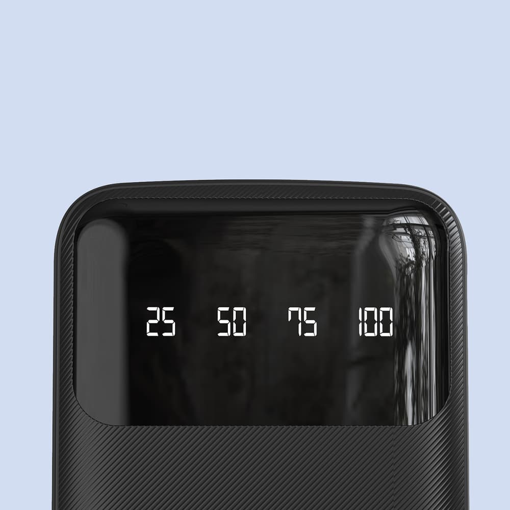 Power bank Dudao K6Pro 10000mAh s kabli USB, USB Type C, Lightning - bel 6