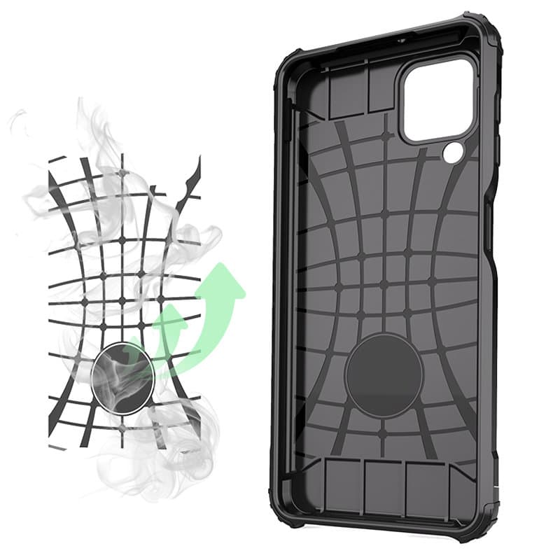 Hybrid Armor ovitek za Samsung Galaxy A22 4G, moder 3