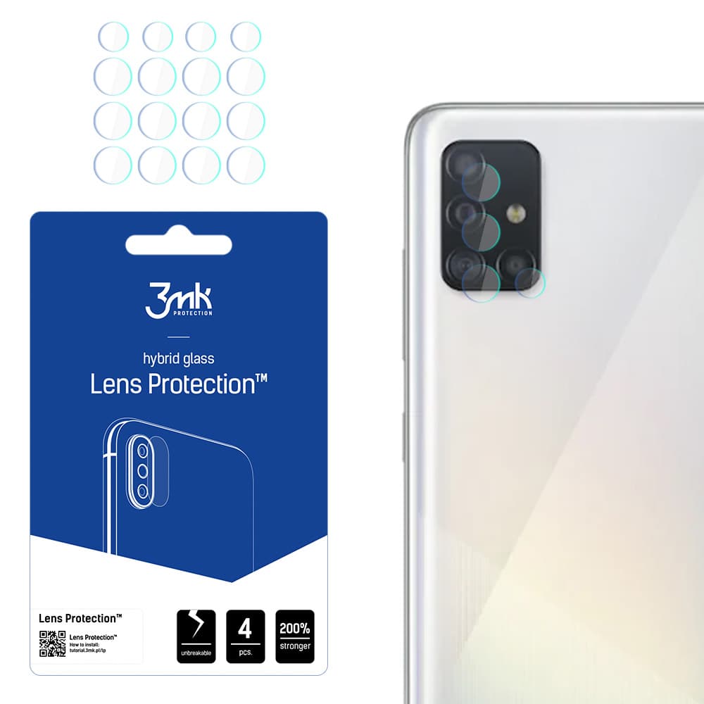 3mk Lens Protection™ za kamero Samsung Galaxy A52 4G/5G A52s 5G