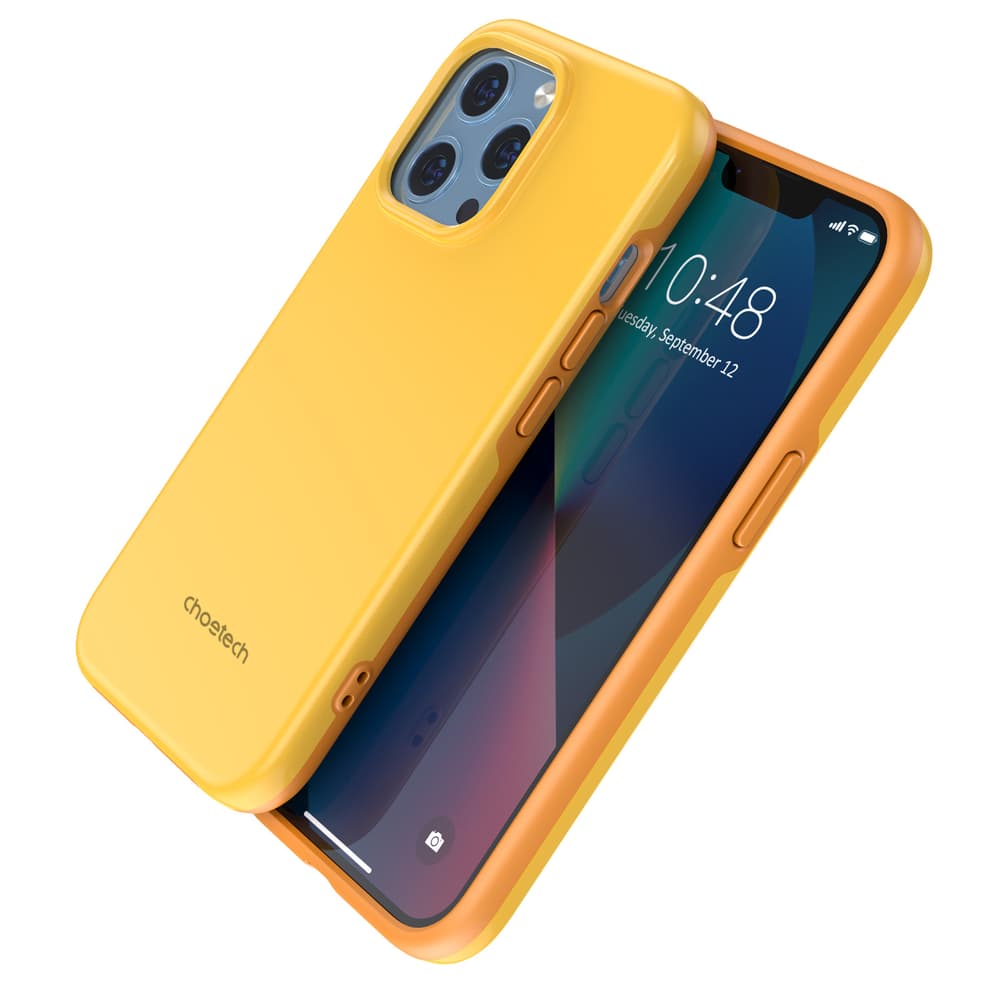 Ovitek Choetech MFM Anti-drop za iPhone 13 Pro Max, oranžen 5