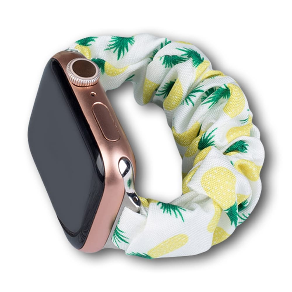 Tkan pas za Apple Watch 38/40/41mm - Vzor Ananasa