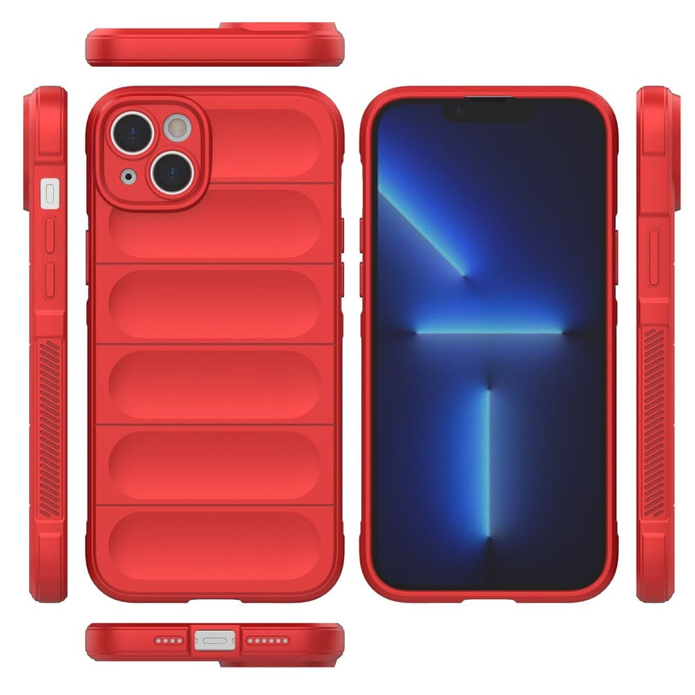 Hurtel Magic Shield ovitek za iPhone 14 Plus, rdeč 8