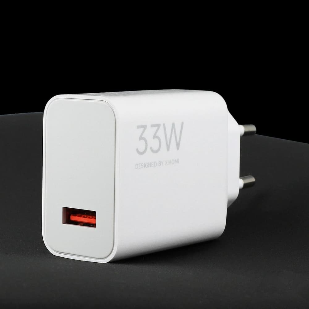Xiaomi MDY-16-EF 33W USB-A zidni polnilnik s USB-C kablom, bel 8