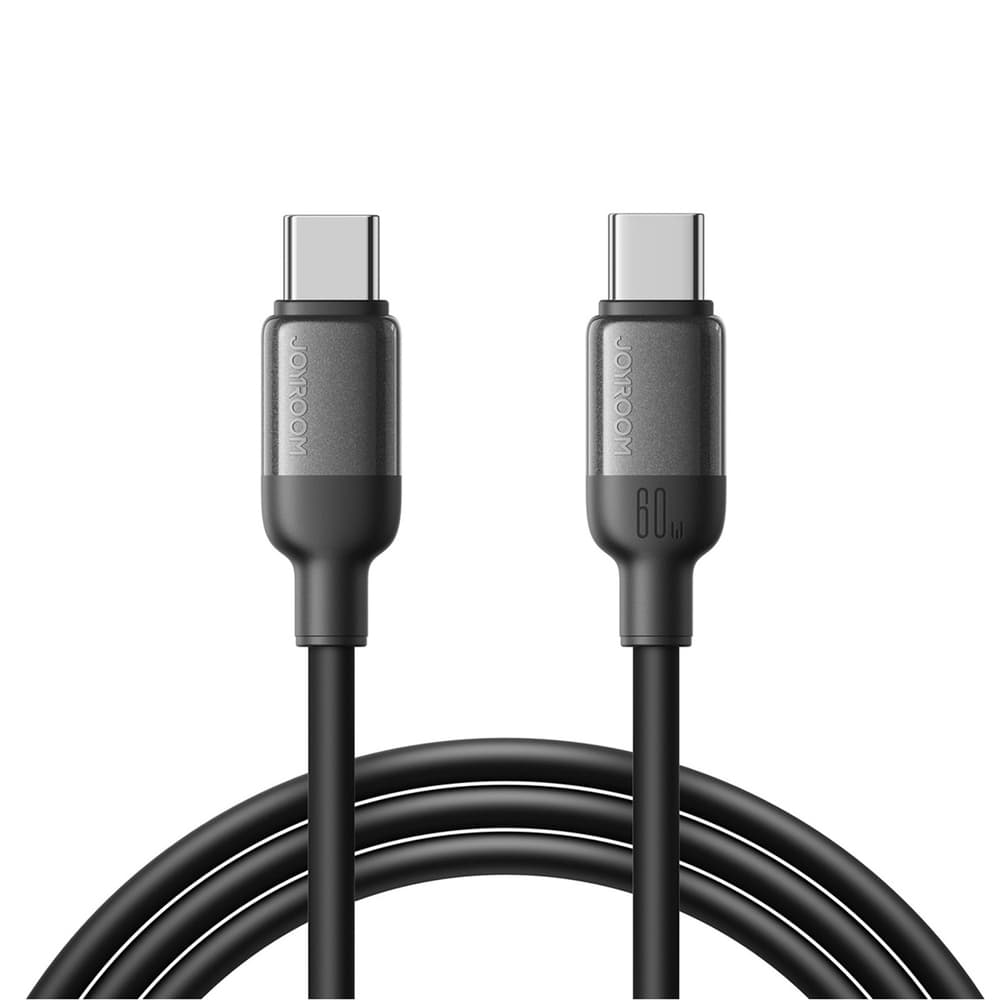 Joyroom S-A62 Lively 60W USB-C na USB-C kabel 1.2m - črn