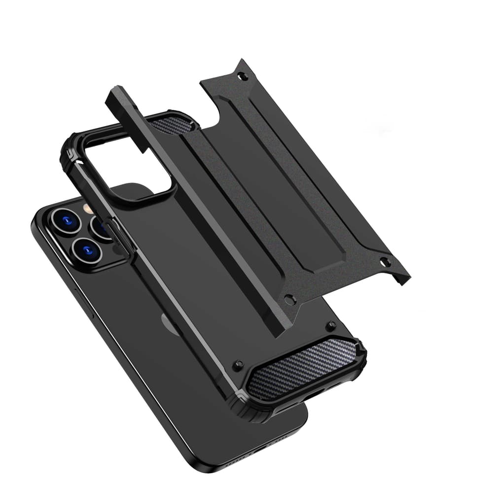 Hibridni ovitek Armor za iPhone 15 Pro Max Hurtel - moder 5