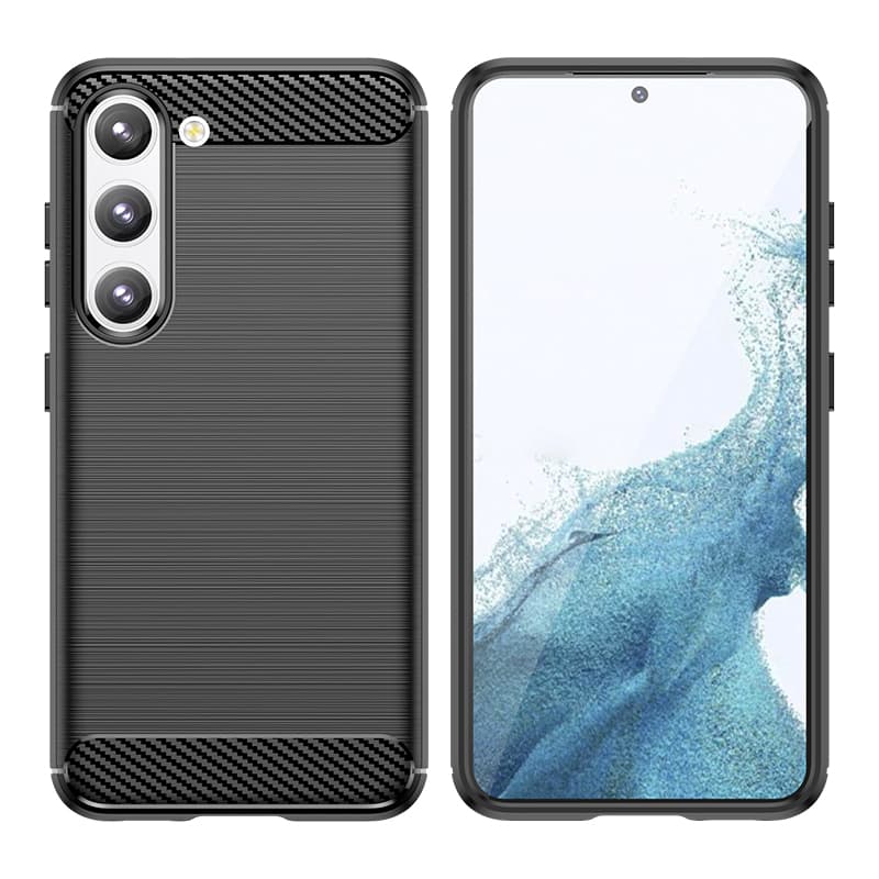 Carbon Case ovitek za Samsung Galaxy S23+, črn 3