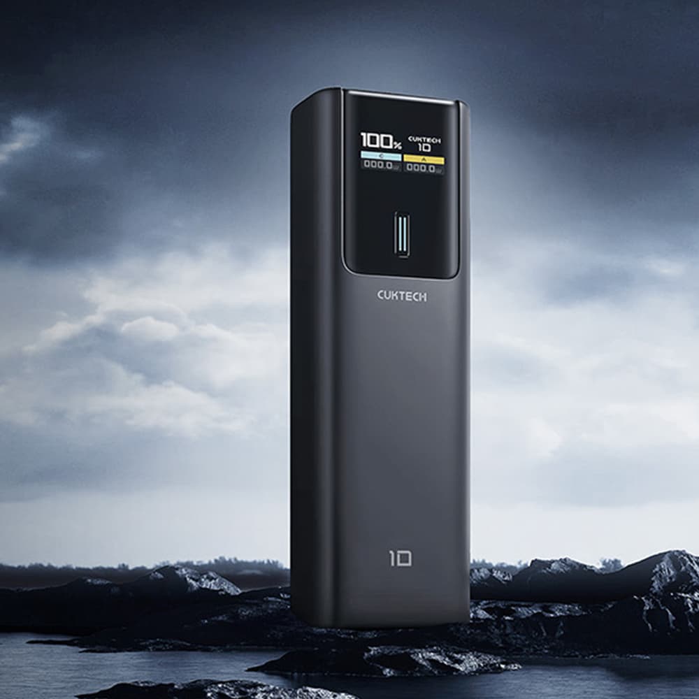 Powerbank Cuktech CKPB100PGLBL 150W 10000mAh, USB-C/USB-A, črna 6