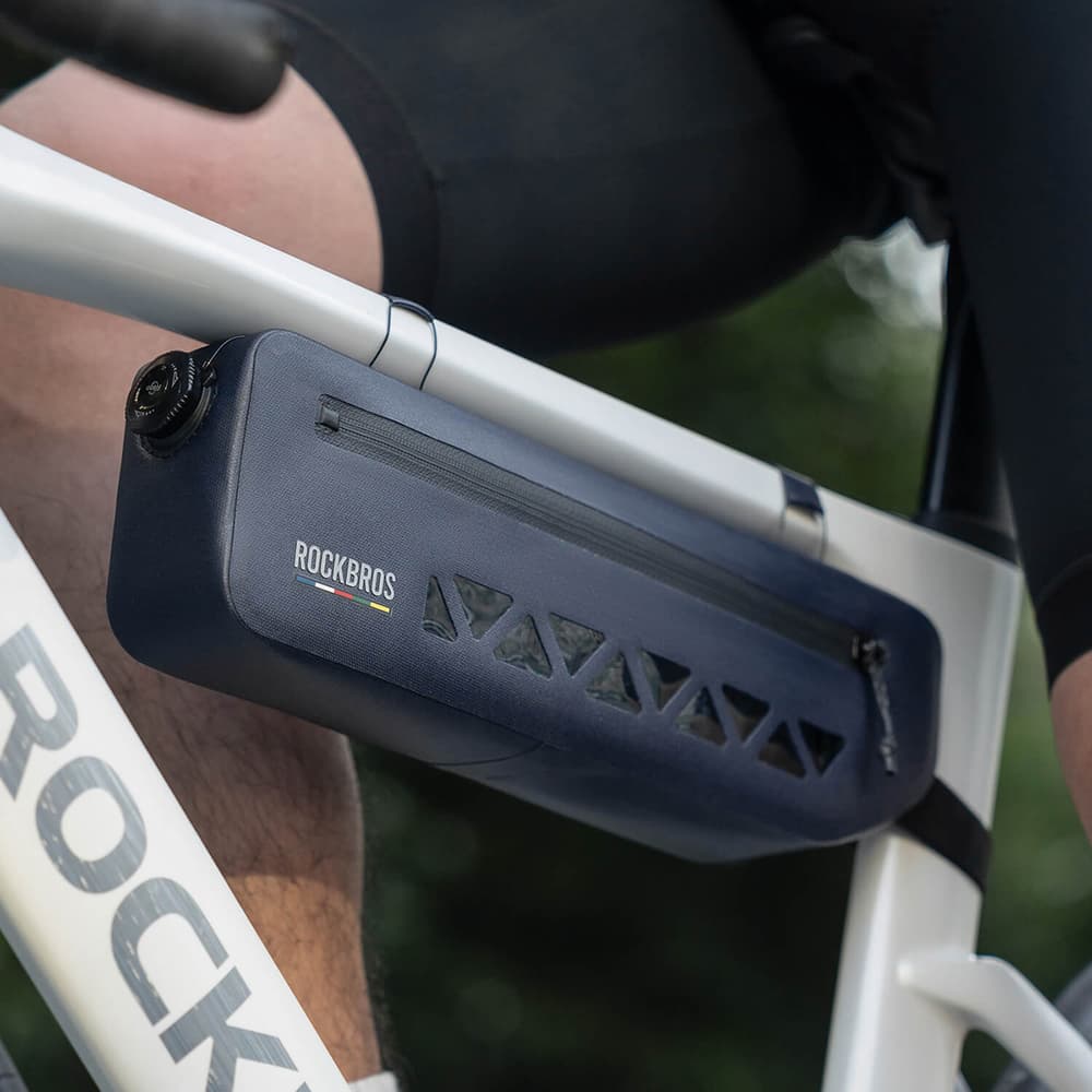 Rockbros AS-140 ROAD TO SKY okvirna torba za kolo, vodoodporna, 1.7 l - modra 4