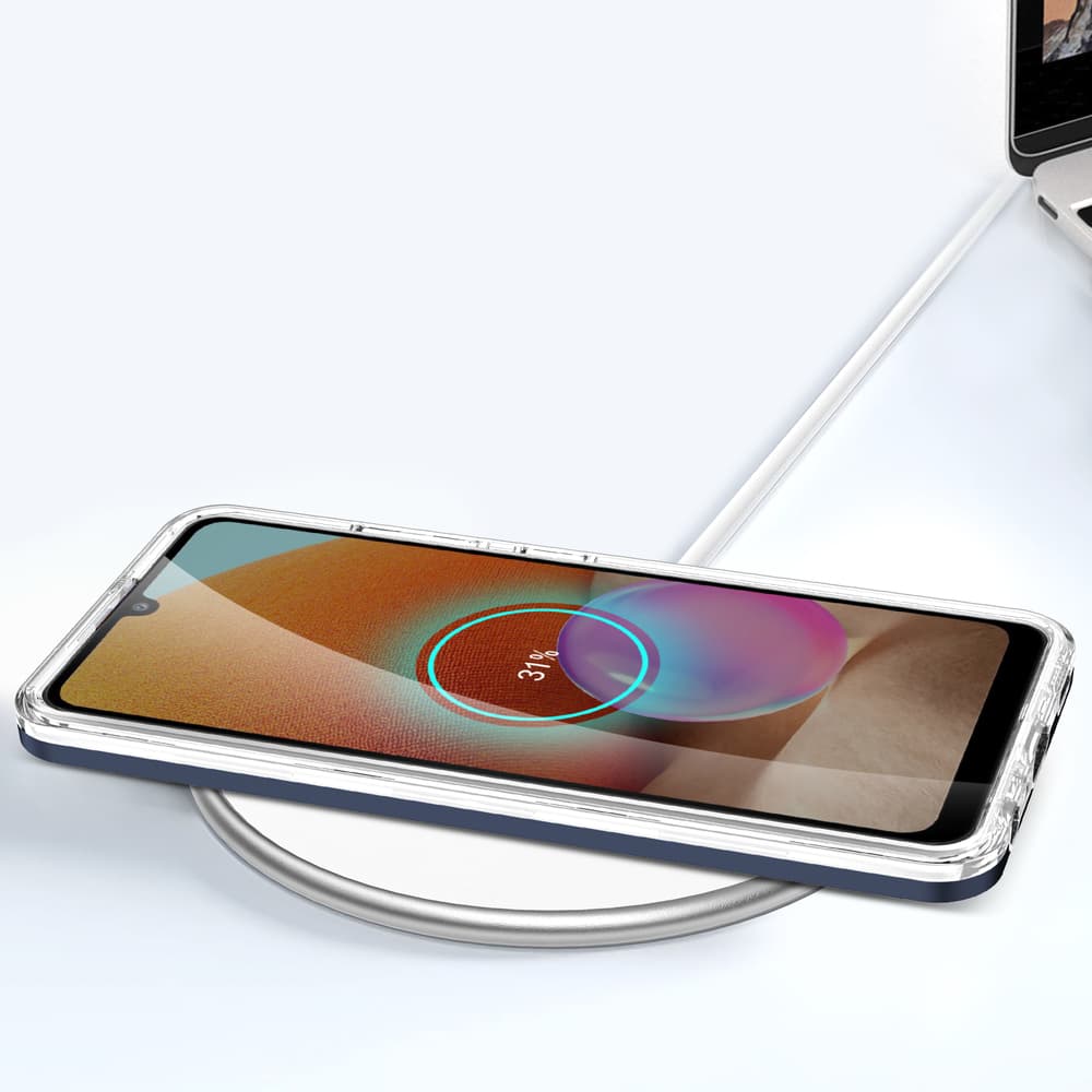 Hurtel ovitek Clear 3in1 za Samsung Galaxy A32 5G, moder 7