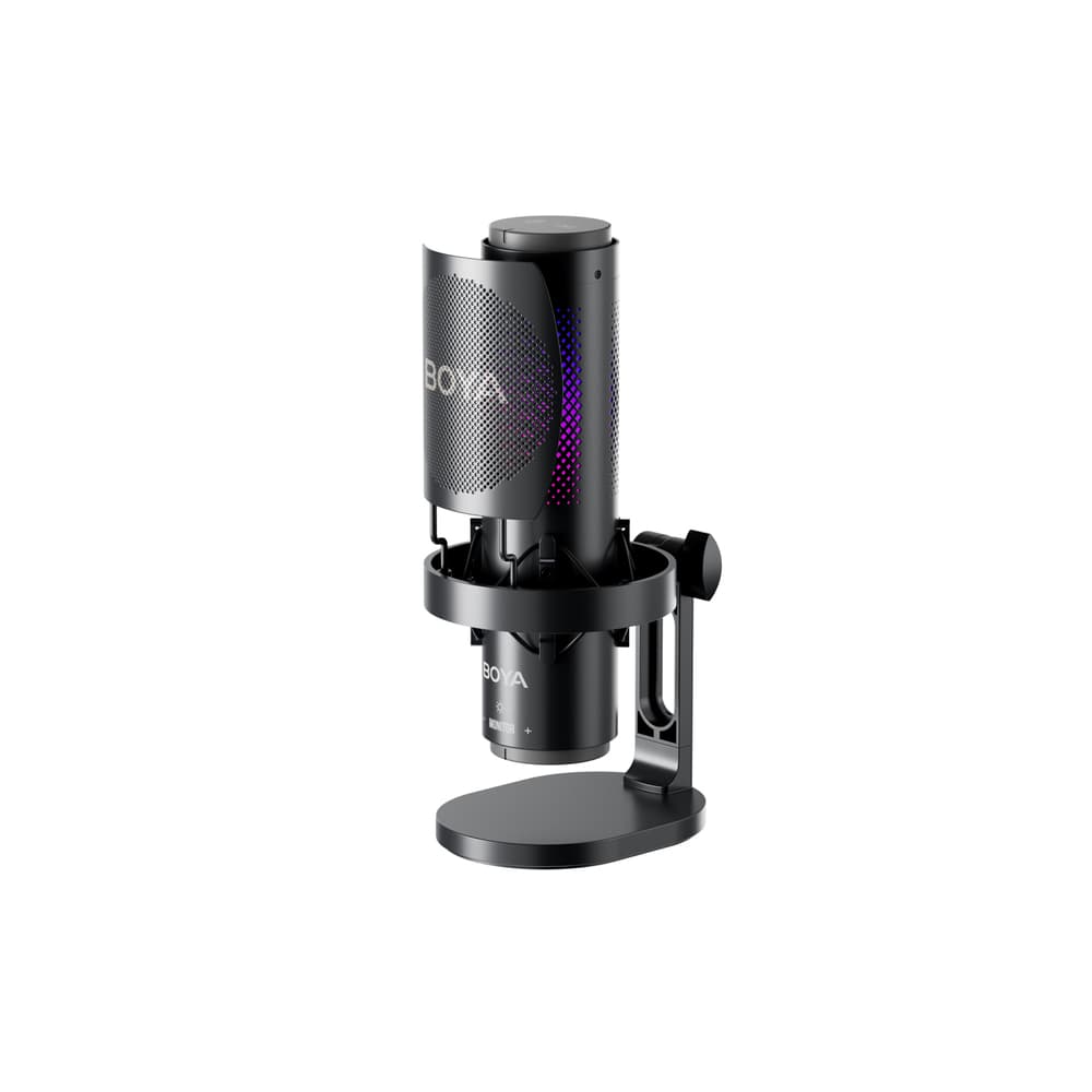 Boya K9 USB mikrofon s 3 usmerjenostmi - rumen
