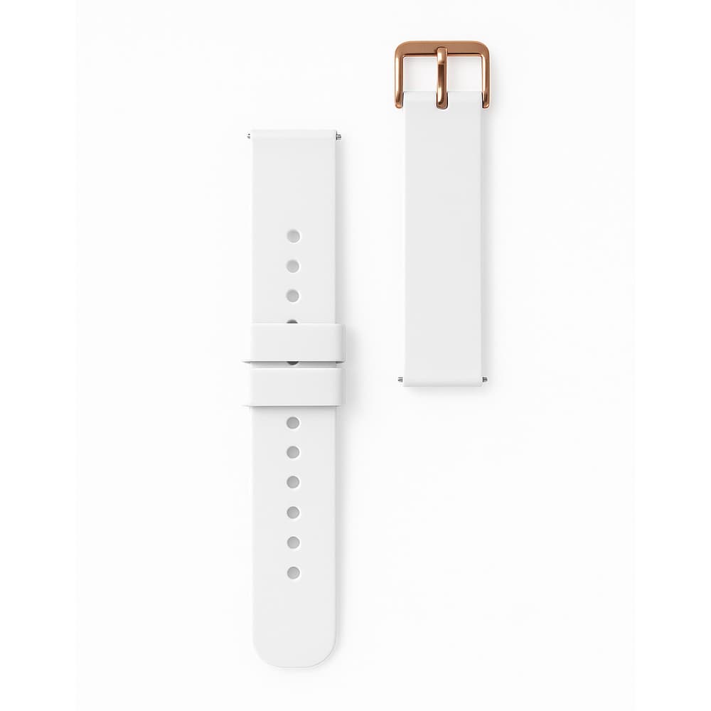 Hurtel silikonski pašček za Huawei Watch GT2/GT3 42mm - bela