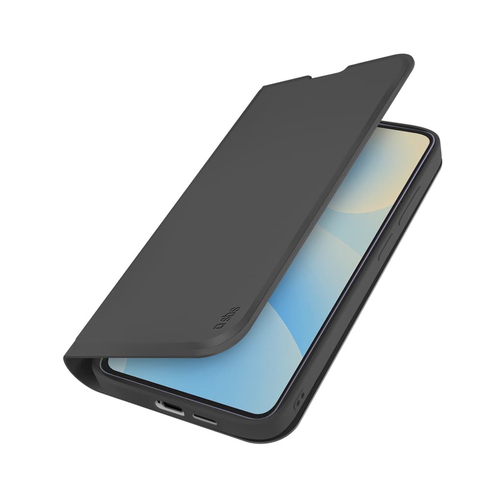 SBS Wallet Smooth ovitek za Samsung S26 Plus s preklopom - črn