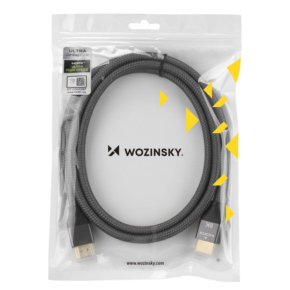 Wozinsky HDMI 2.1 kabel 8K 60Hz srebrn, 2m 7