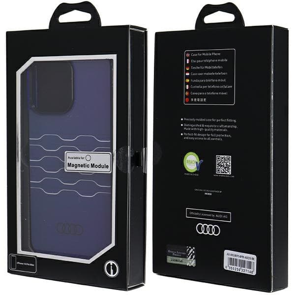 Audi IML MagSafe ovitek za iPhone 14 Pro Max - modra 7
