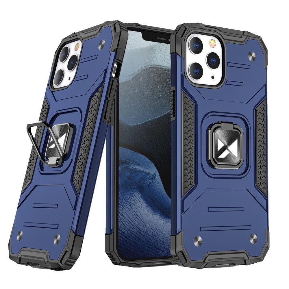 Wozinsky Ring Armor ovitek za iPhone 13 mini - moder
