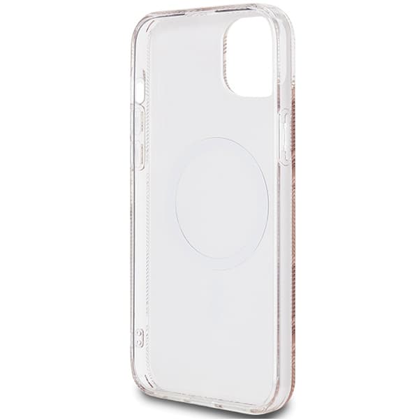 Guess IML GCube MagSafe etui za iPhone 15 / 14 / 13 - rjava 7