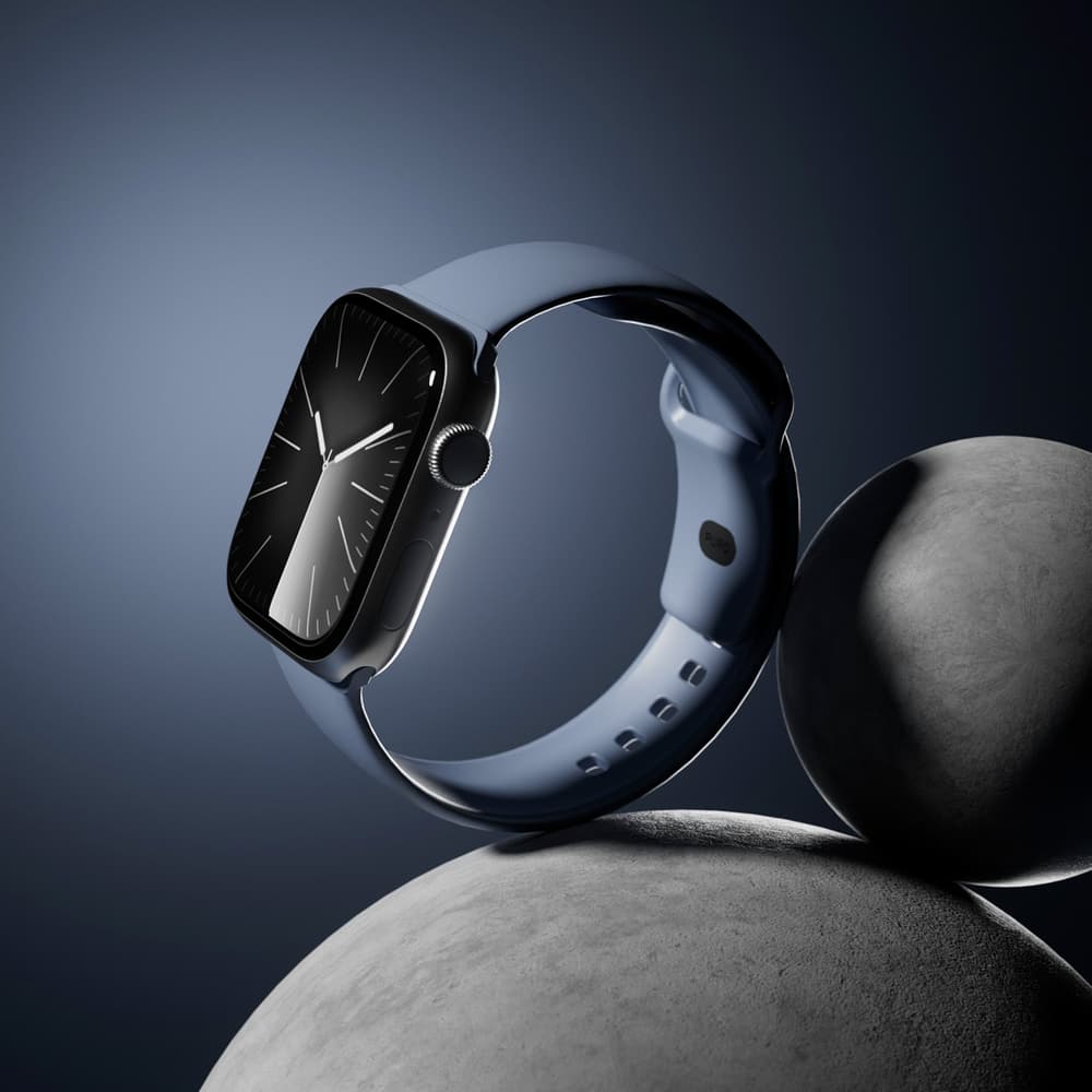 Puro Icon pašček za Apple Watch 44/45/46/49mm - Modra 8