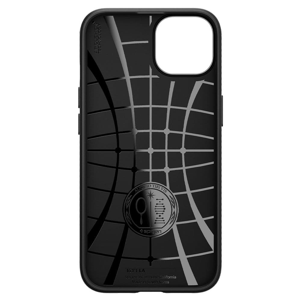 Ovitek Spigen Liquid Air za iPhone 13 - mat črn 3