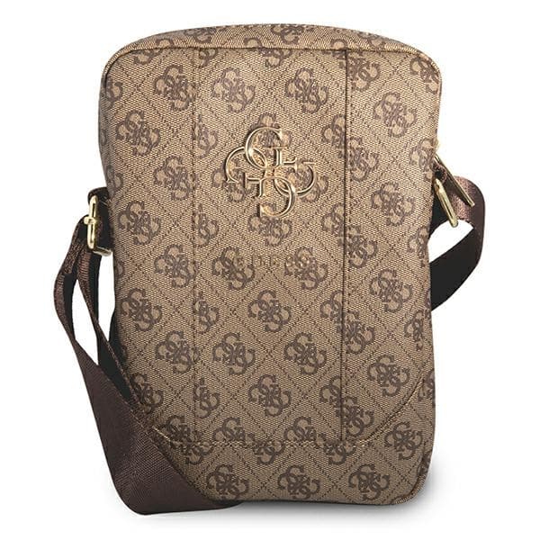 Guess torba za 10" tablico 4G Big Metal Logo, rjava