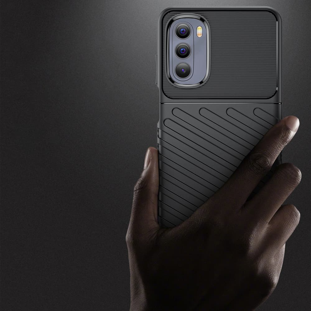 Thunder Case ovitek za Motorola Moto G Stylus 2022 (črn) 3