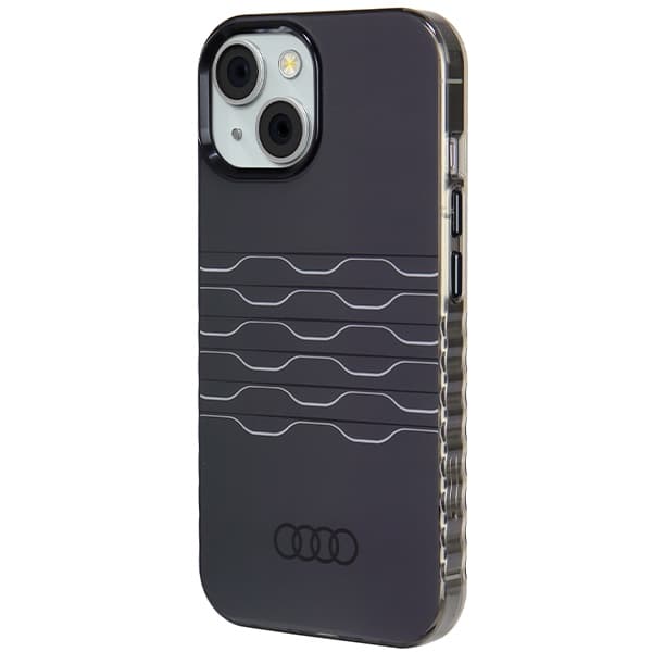 Audi IML MagSafe ovitek za iPhone 15 / 14 / 13 - črn 2