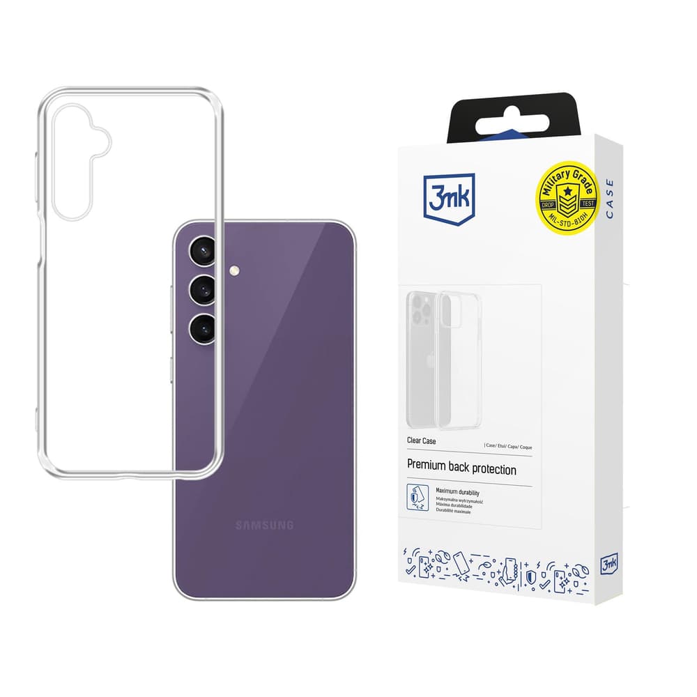 3mk Clear Case prozorna ovitek za Samsung Galaxy S23 FE