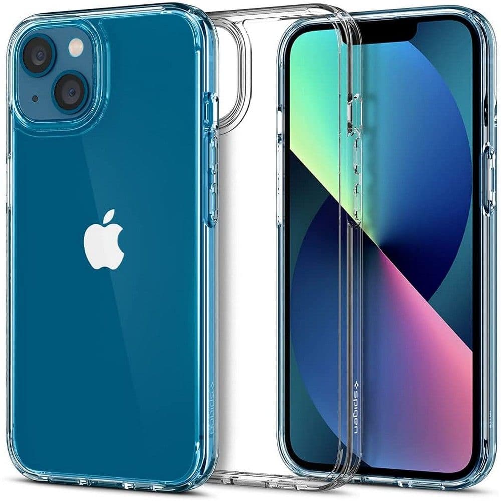 Spigen Ultra Hybrid etui za iPhone 13, prozoren