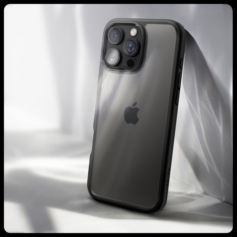 Spigen Ultra Hybrid ovitek za iPhone 16 Pro Max - Mat črn 8