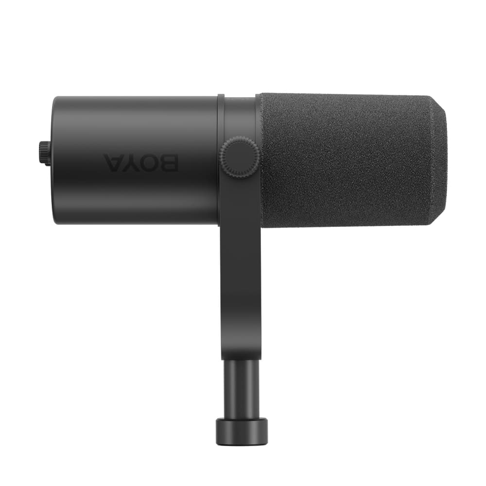 BOYA CastMic P60 studijski mikrofon, USB XLR, črn 4